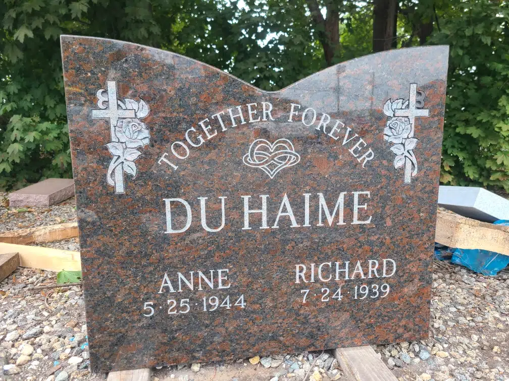Granite Headstone Maker / Company hand-carved by Headstone Company Guide in NJ — image 2
