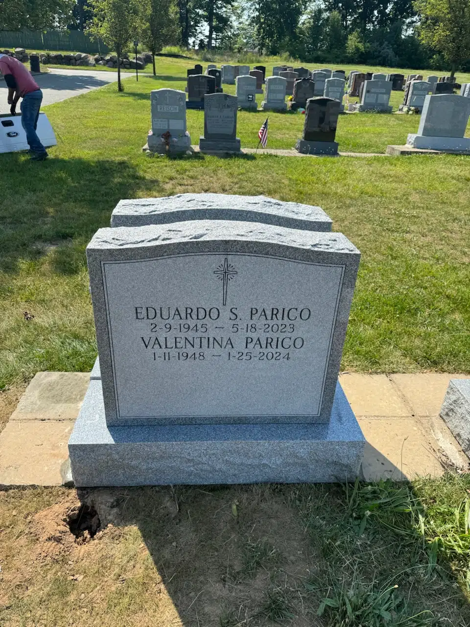 Granite Headstone Maker / Company hand-carved by Headstone Company Guide in NJ — image 3